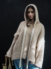 Sloppy Joe Hoodie (Alpaca) Oatmeal