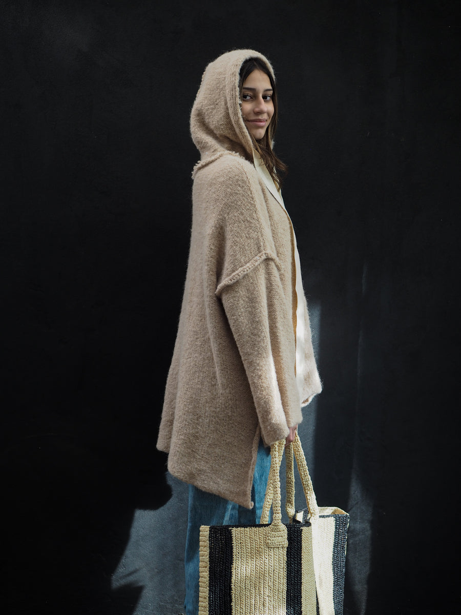 Sloppy Joe Hoodie (Alpaca) Oatmeal