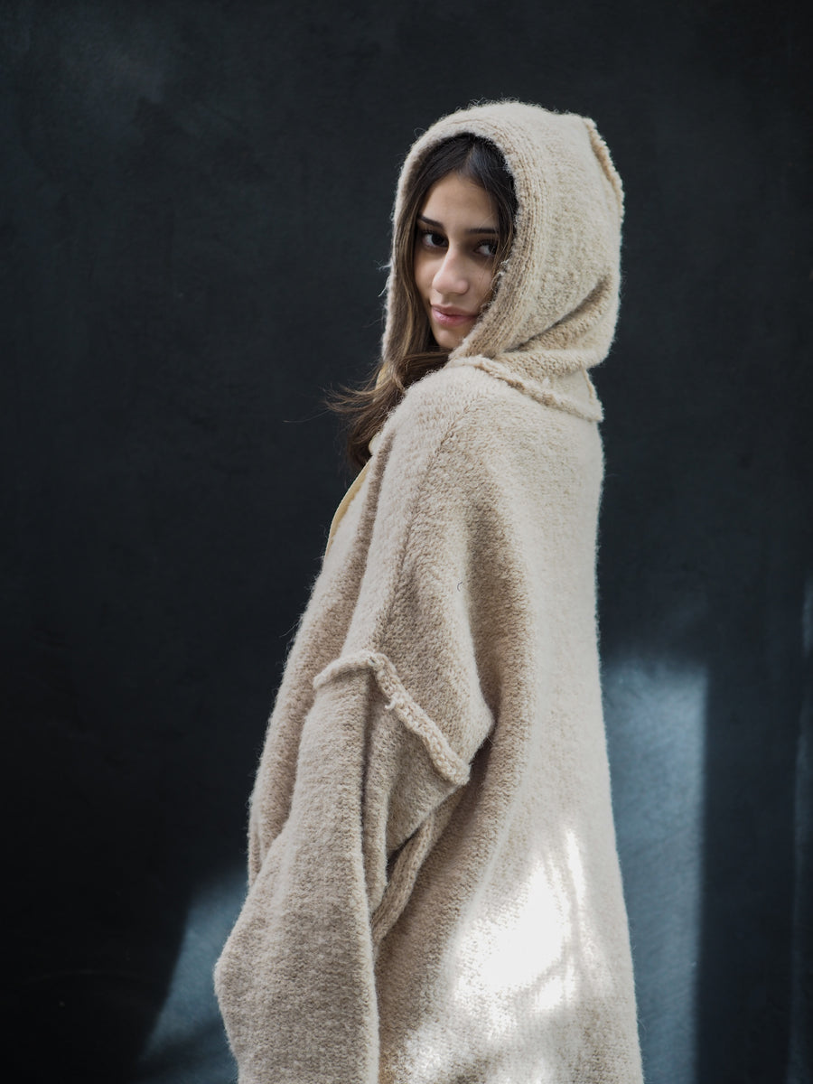 Sloppy Joe Hoodie (Alpaca) Oatmeal