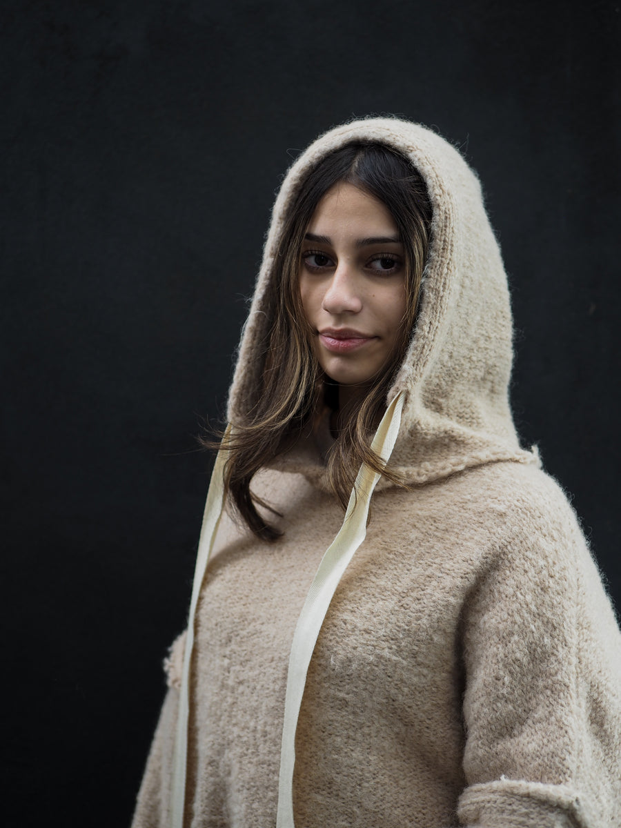 Sloppy Joe Hoodie (Alpaca) Oatmeal
