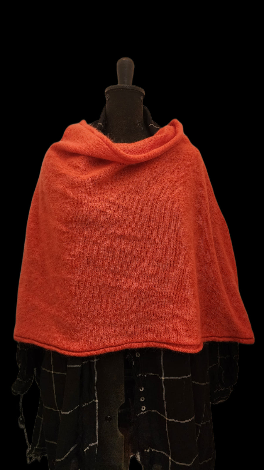 light weight Alpaca capelet / shrug