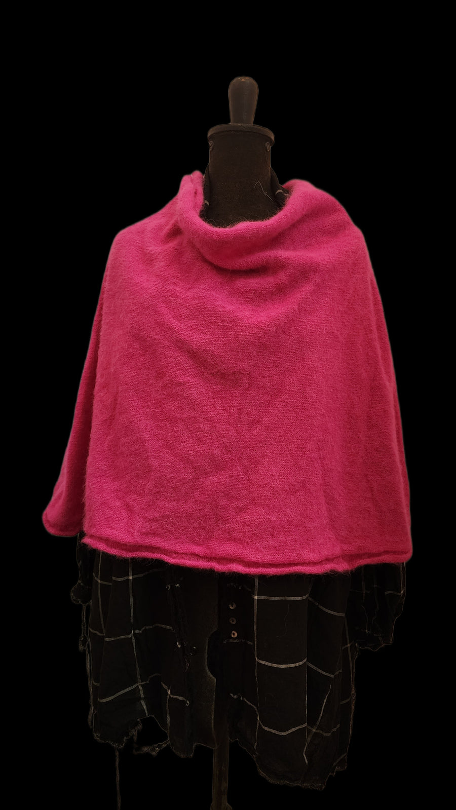 light weight Alpaca capelet / shrug