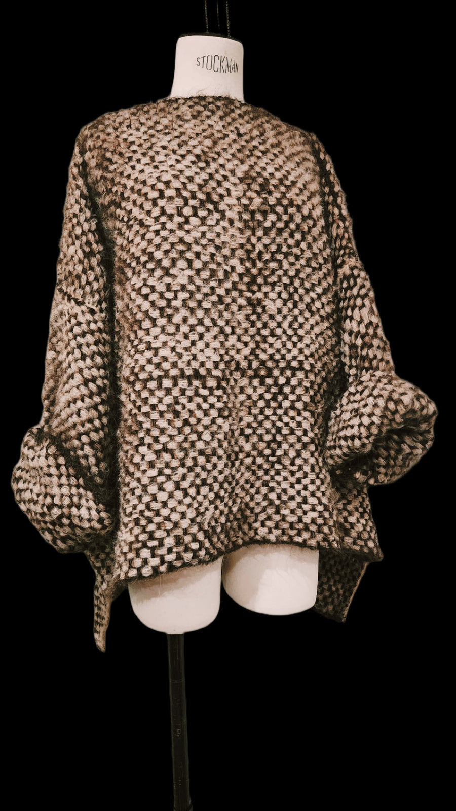 Hand Loom 2 Tone Sweater (Alpaca) Forest - Ocean