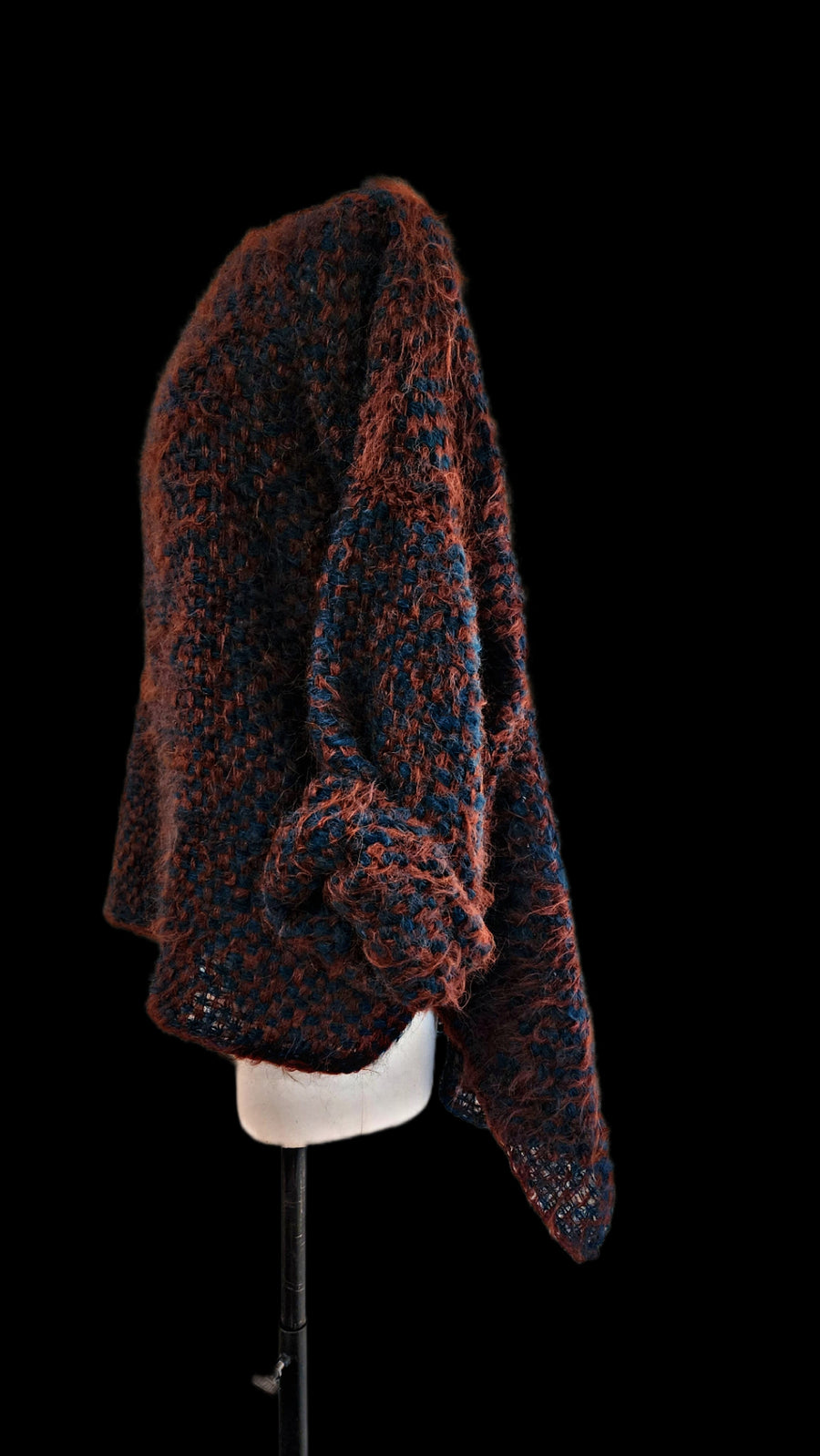 Hand Loom 2 Tone Sweater (Alpaca)