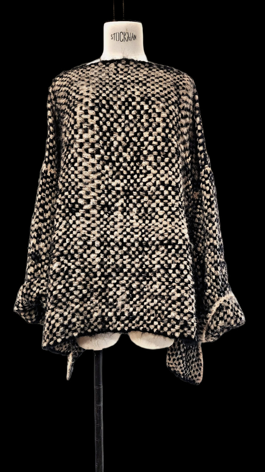Hand Loom 2 Tone Sweater (Alpaca) Forest - Ocean