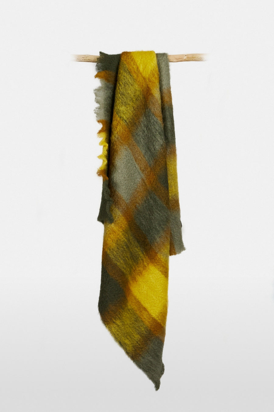 Mantas Ezcaray Blanket (Mohair) - Cuadros 935