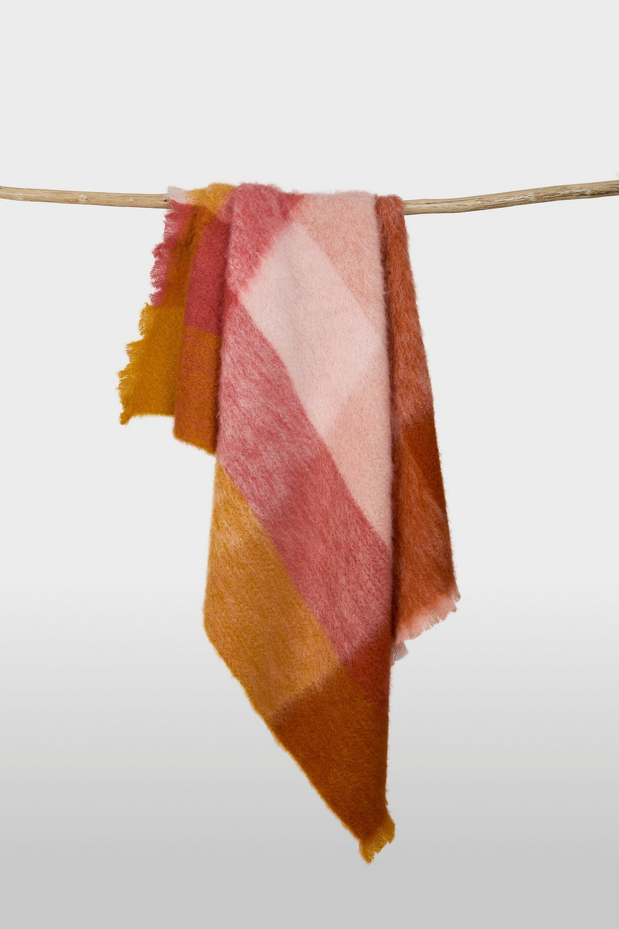 Mantas Ezcaray Blanket (Mohair) - Cuadros 4026