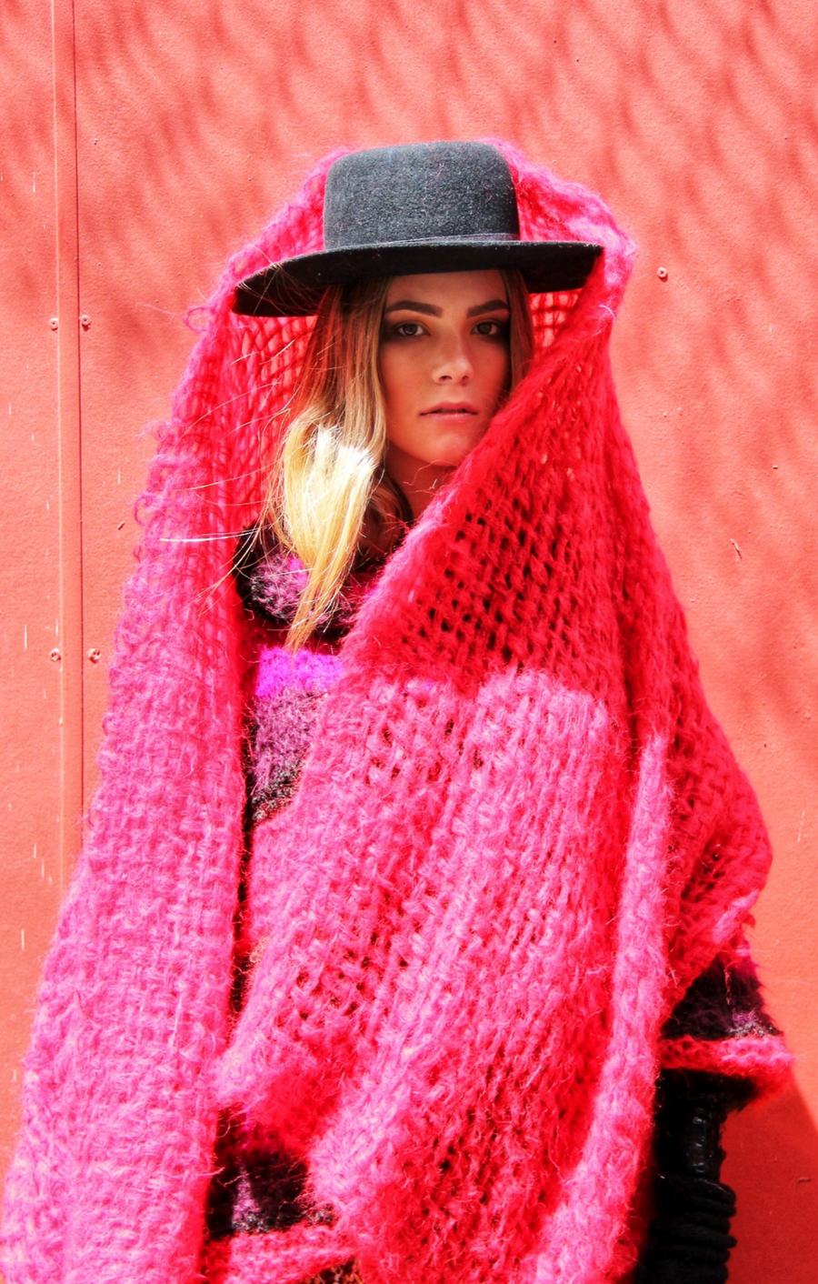 Hand Loom Large Wrap - Alpaca
