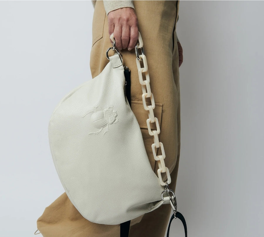 Square Bag Chain - Panna