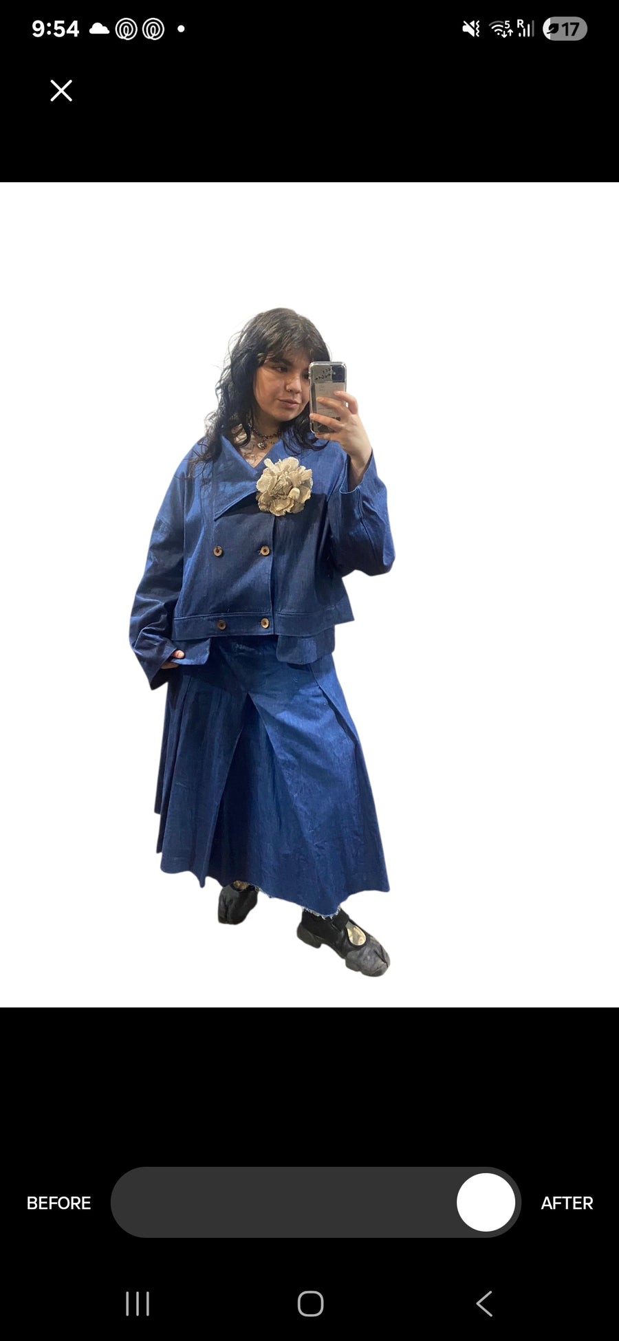 Bomber Jacket (Denim)