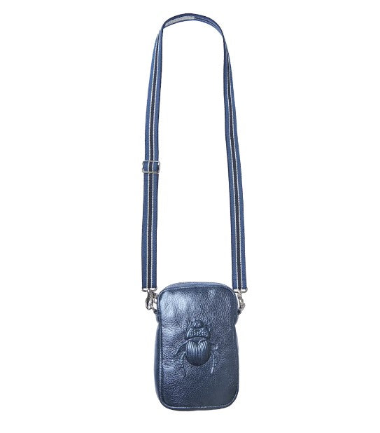 Scarab Camera bag - Metallic Blue
