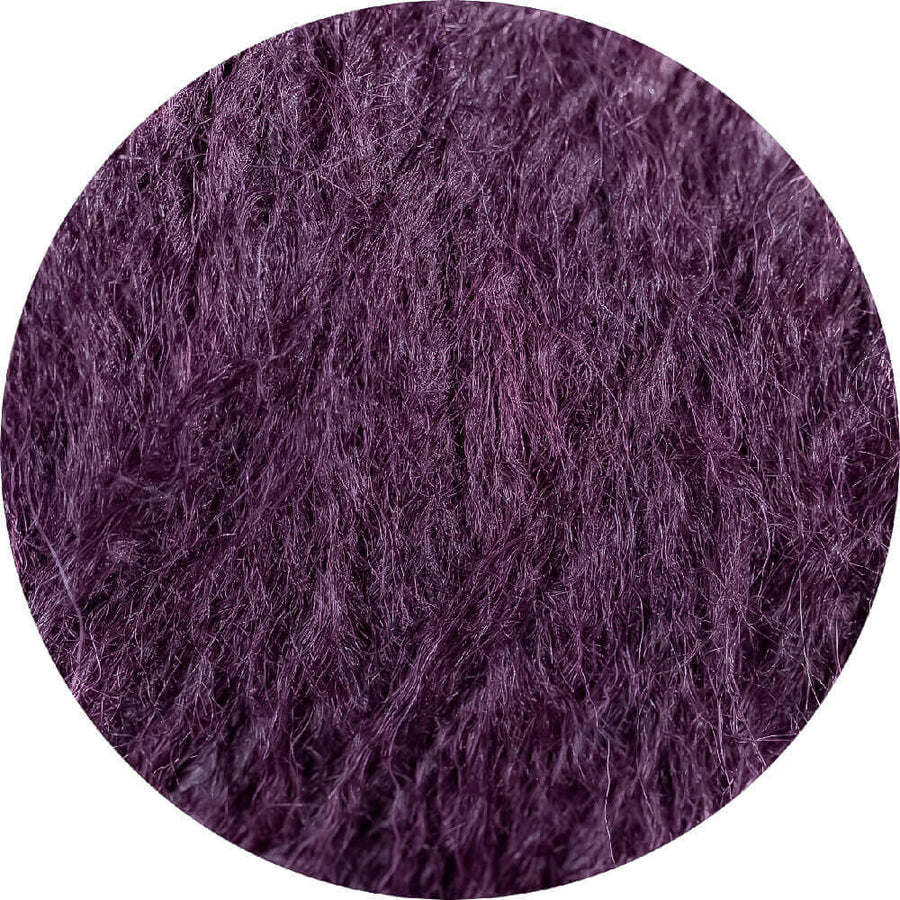Hand Loom 2 Tone Sweater (Alpaca) Sky - Merlot