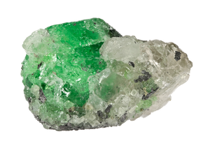 T. Bee Bracelet Tsavorite & Champagne Quartz