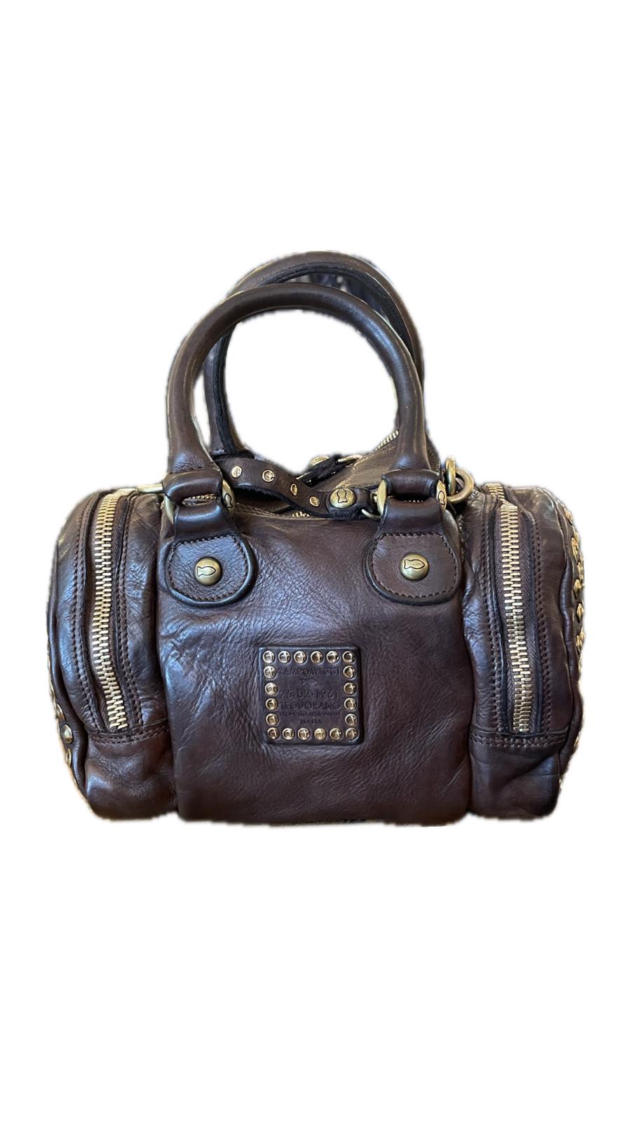 Campomaggi - Bowling Bag with studs