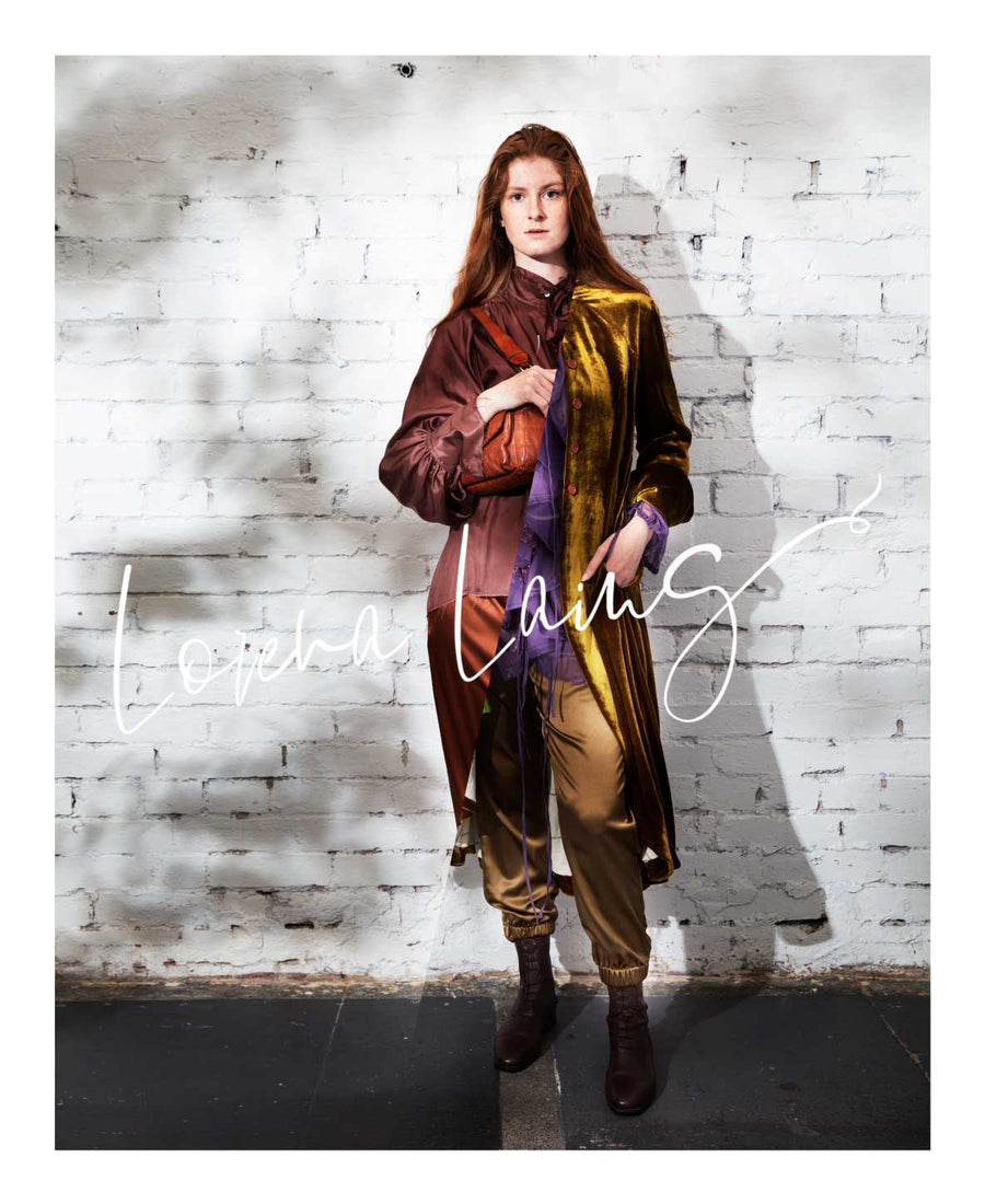 Cargo Style Pants (Silk) - Old Gold