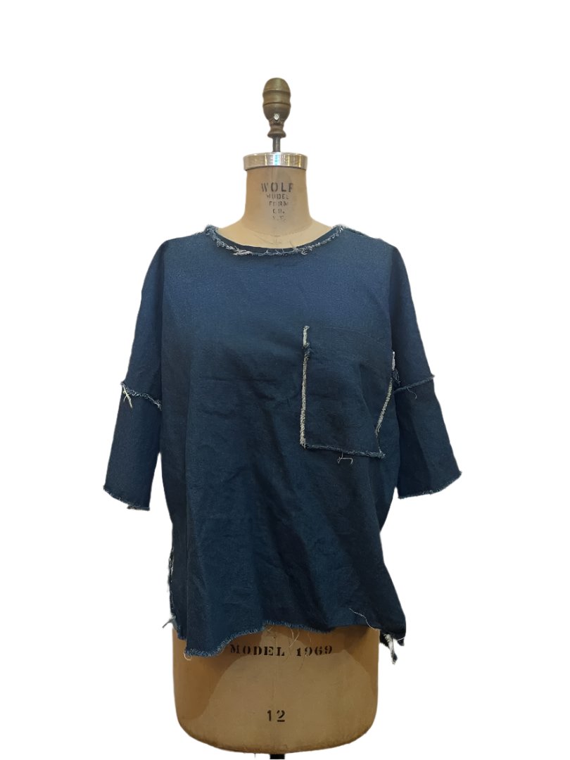 Amano Linen Tee Top