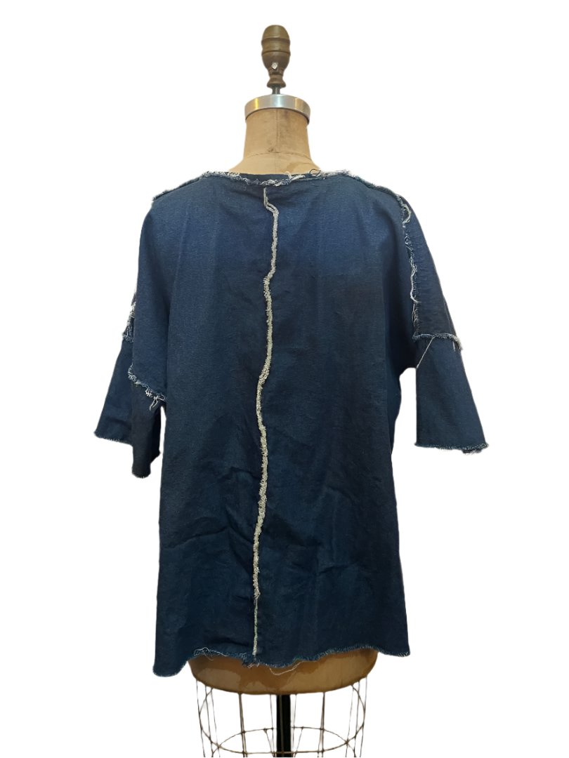 Amano Linen Tee Top