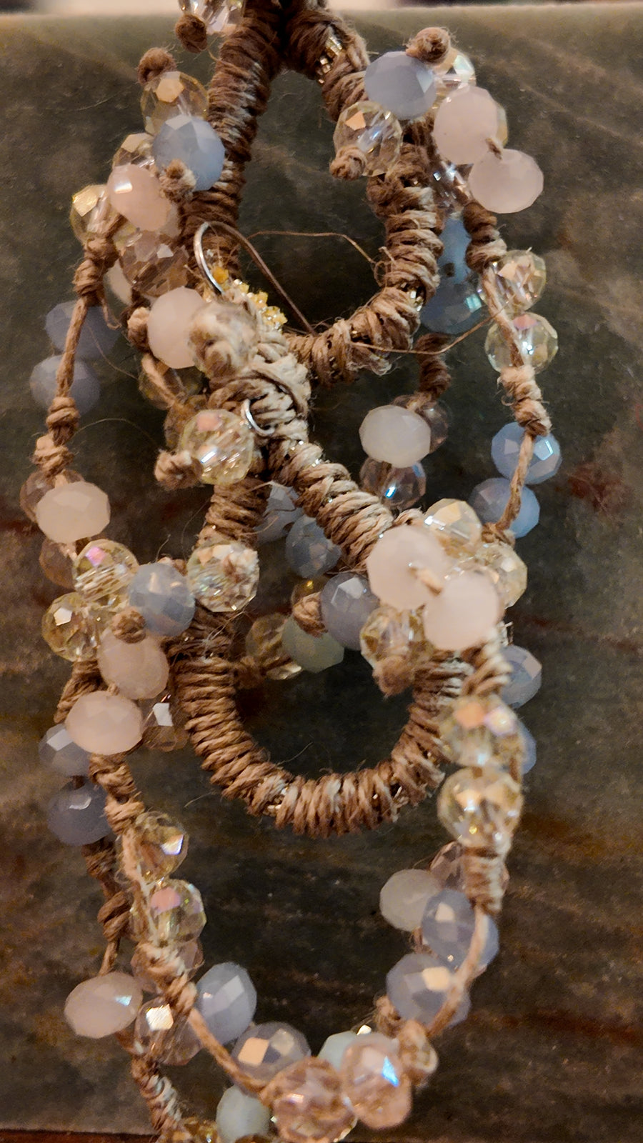 Mela Quartz Chandelier Earrings
