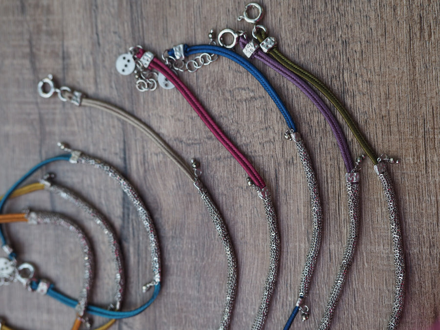 Little Muamara Hand Loom Bracelet (Sterling Silver)