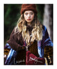 Hand Knit Cable Beanie Style Hat - (Alpaca) Cognac