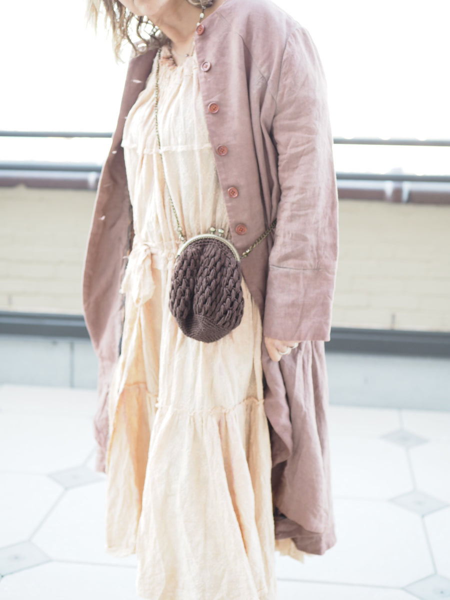 Maxi Riding Coat (Linen) - Hand dyed