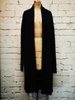 Shawl collar Luxe cardi (Alpaca)- Black