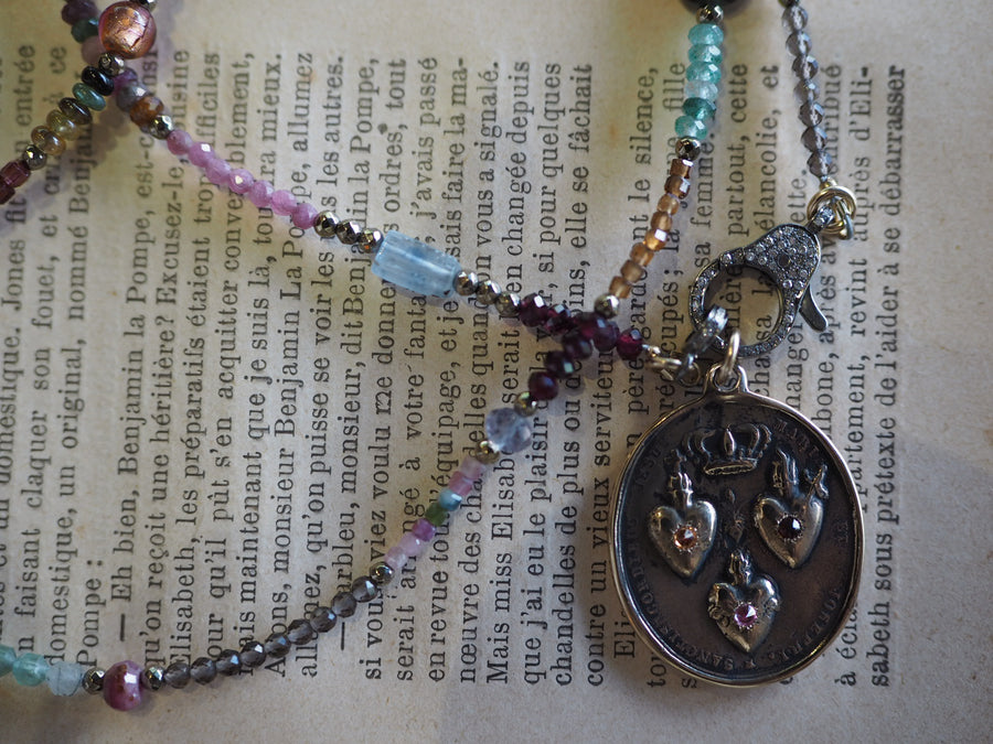 Multi bead necklace