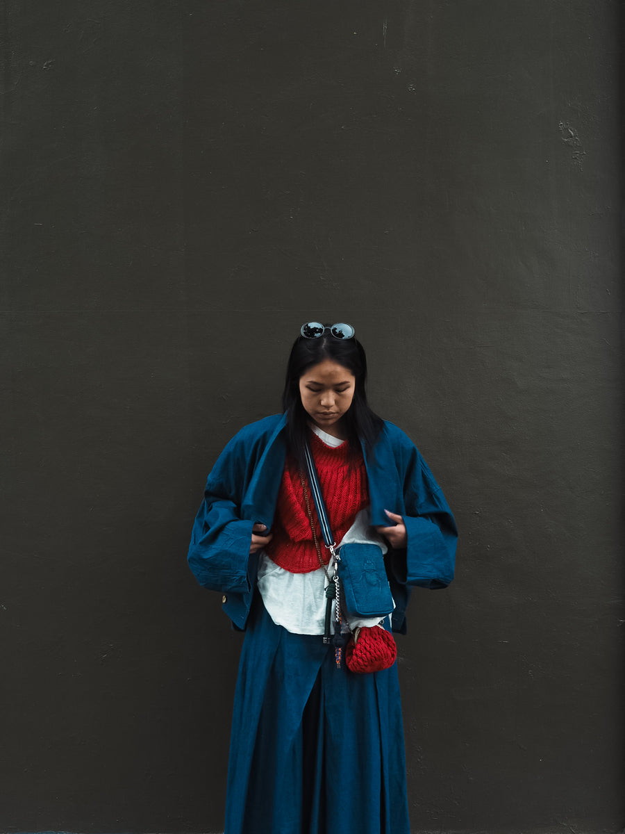 Tailored Bomber Jacket (Denim)