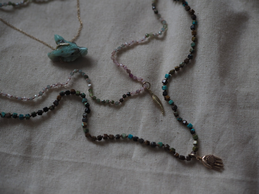 Turquoise hand