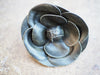New York Hand Crafted camelia Flower Brooch (Leather) - Green