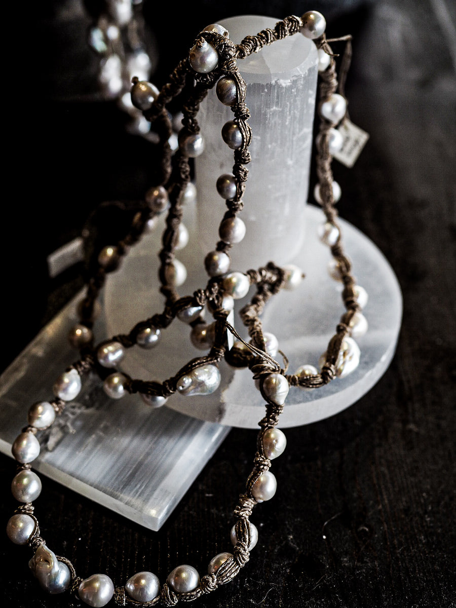 Short Tahitian Pearls Necklace - Ivory