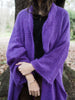 Luxe Light Weight kimono Cardi (Alpaca) - Violet