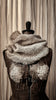 Hand loom snood collar (Alpaca) - Nude