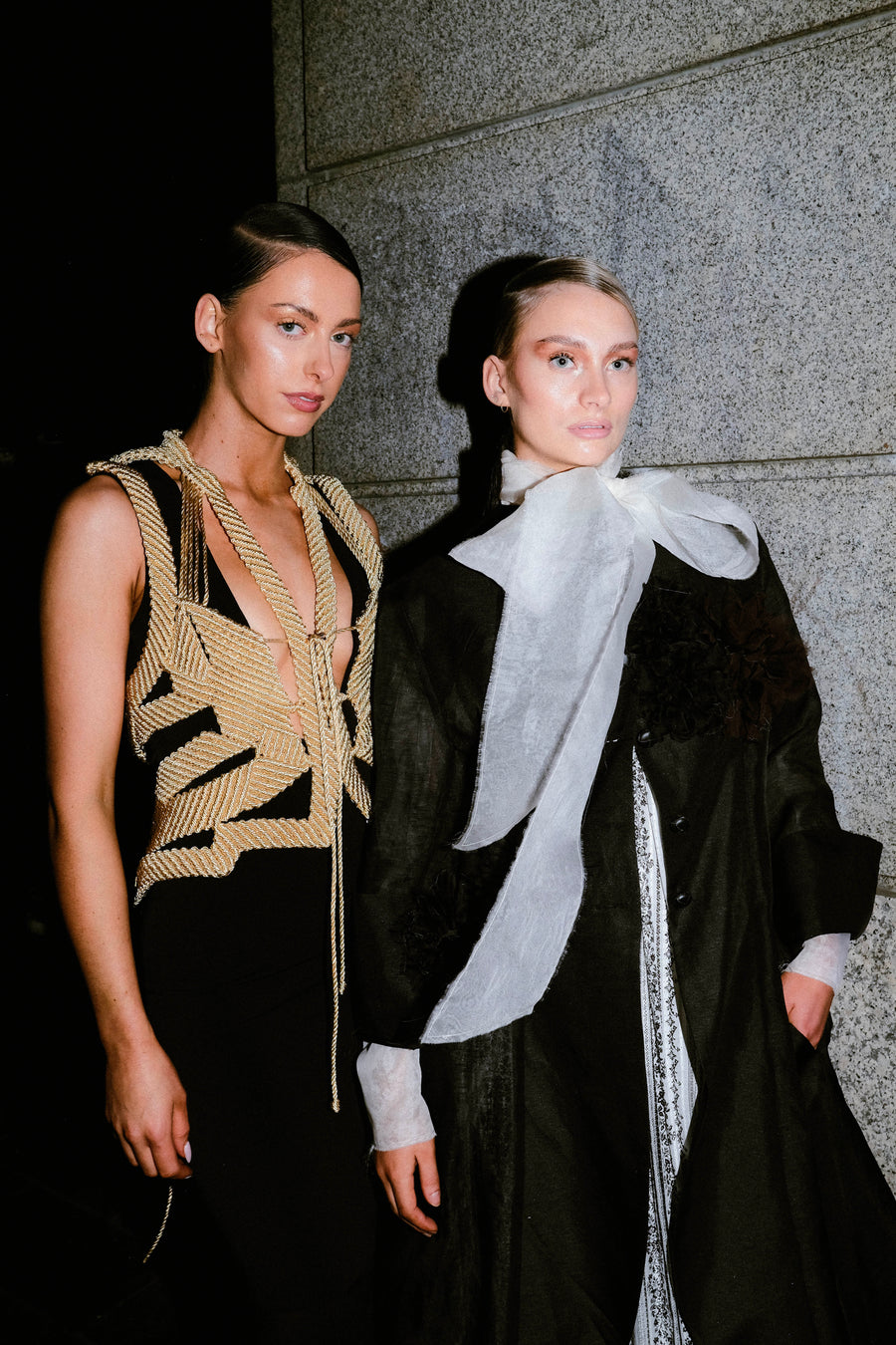 Maxi Riding Coat (Silk Linen) - Black