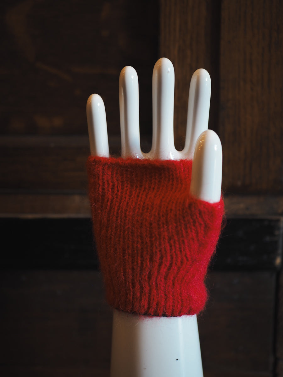 Short Finger-Less Mittens (Alpaca)