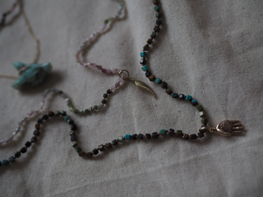 Turquoise hand