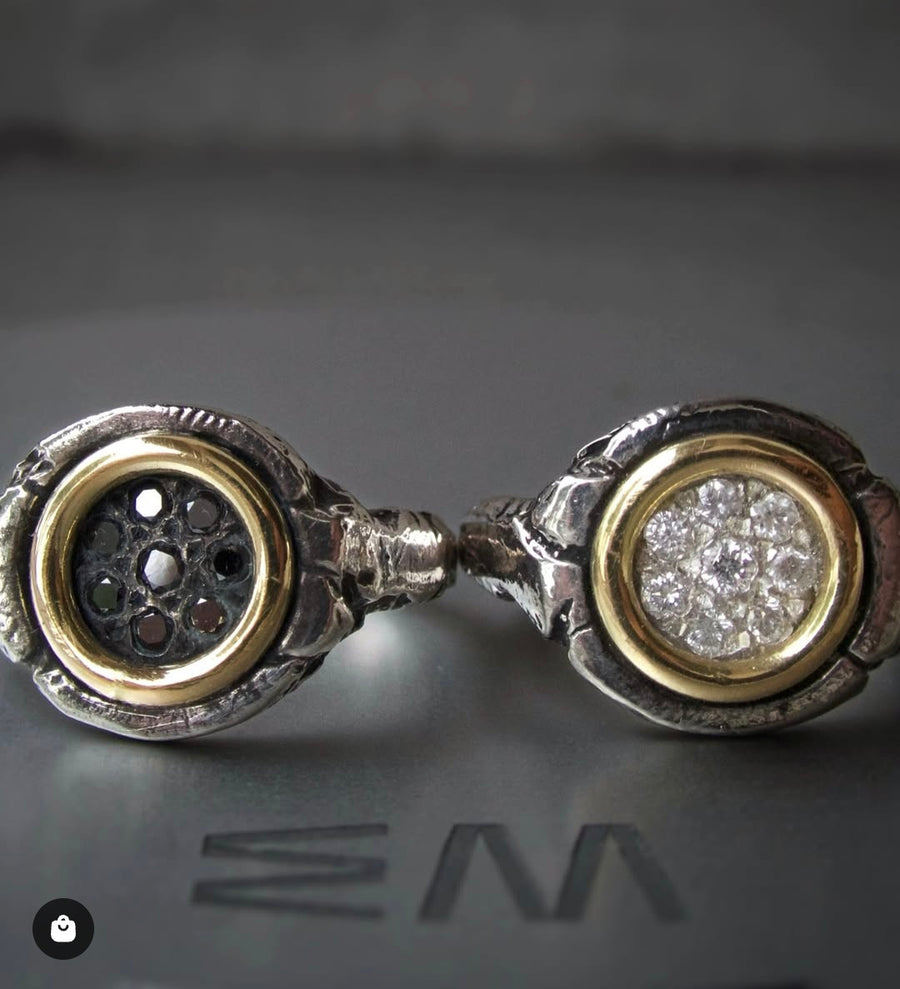 Glace Ring (Black Diamonds)