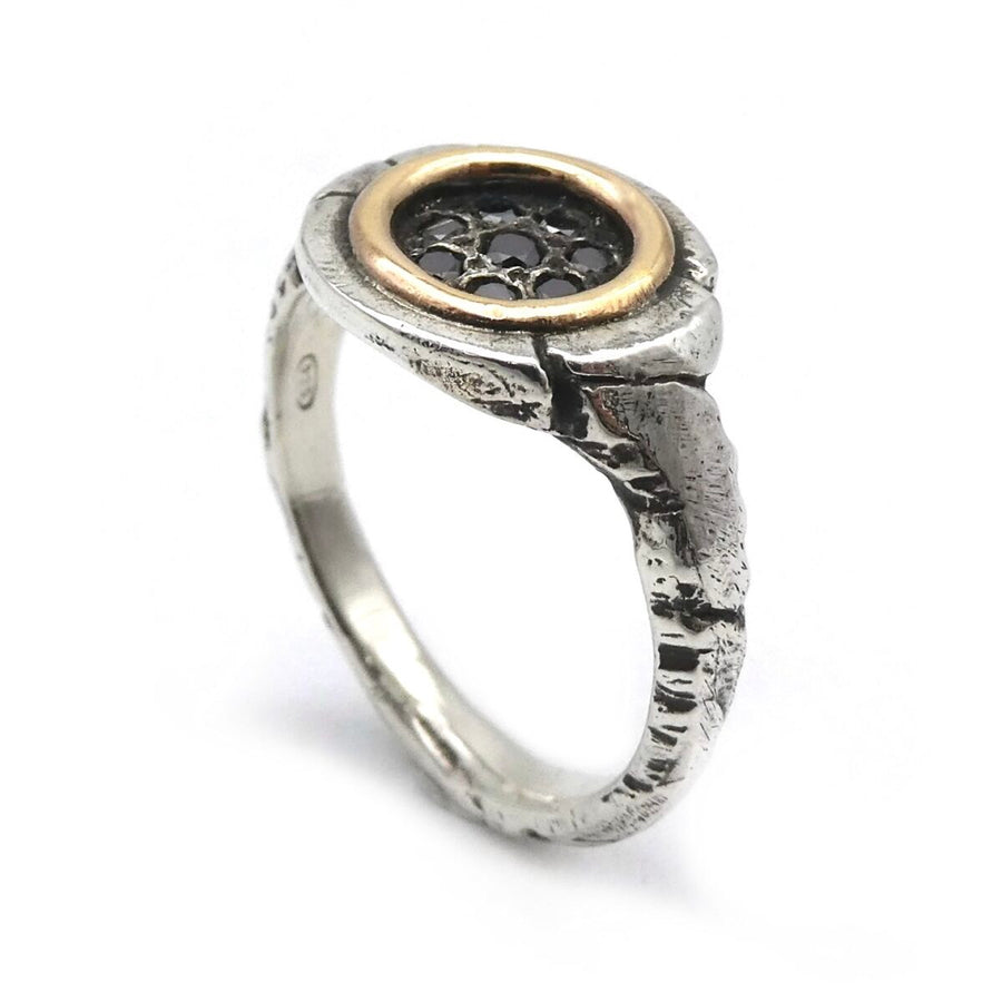 Glace Ring (Black Diamonds)
