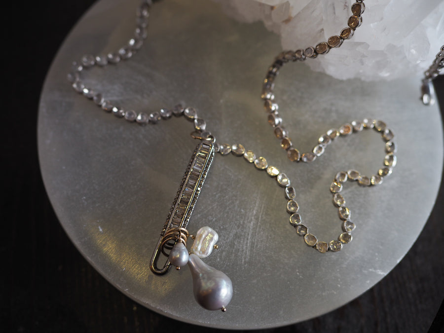 Diamond Baguette lock