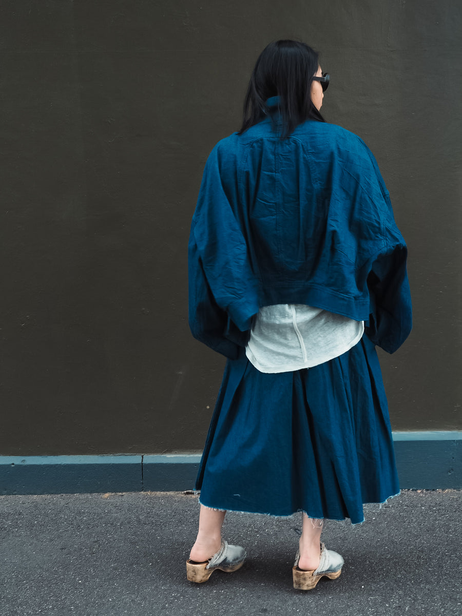 Tailored Bomber Jacket (Denim)