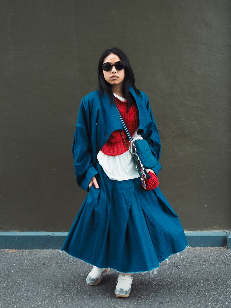 Tailored Bomber Jacket (Denim)