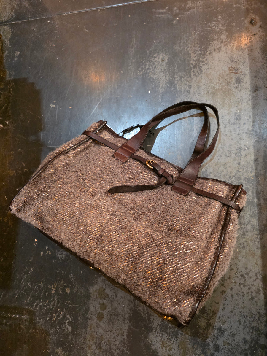 Patrizia shopping large bag (Wool) Lame