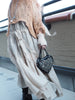 Volant Dress (Silk Linen) Mushroom
