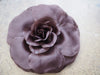 New York Hand Crafted Flower Brooch - Mocca Silk