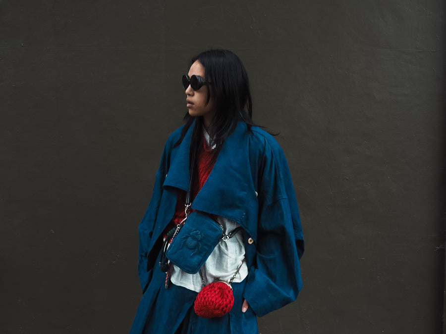 Tailored Bomber Jacket (Denim)