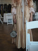 Volant Dress In Broderie Anglais (Cotton)- hand dyed