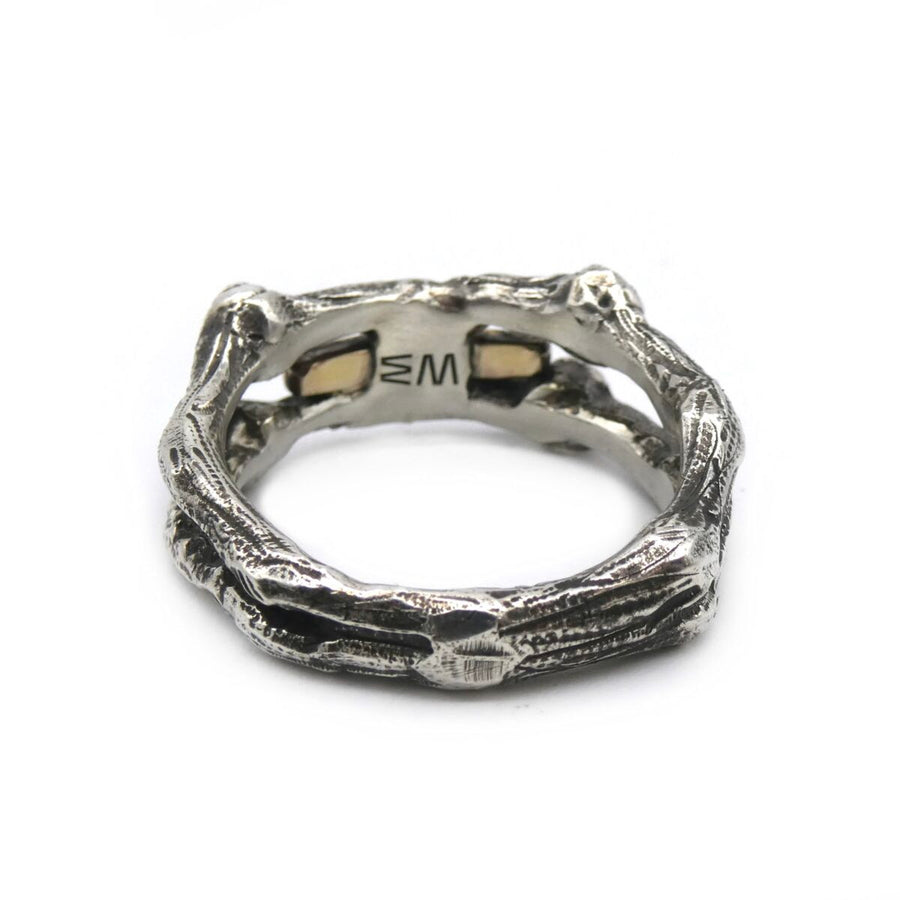 Custode Ring (Black Diamonds)