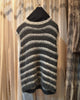 Hand-Knit Alpaca Stripe Vest