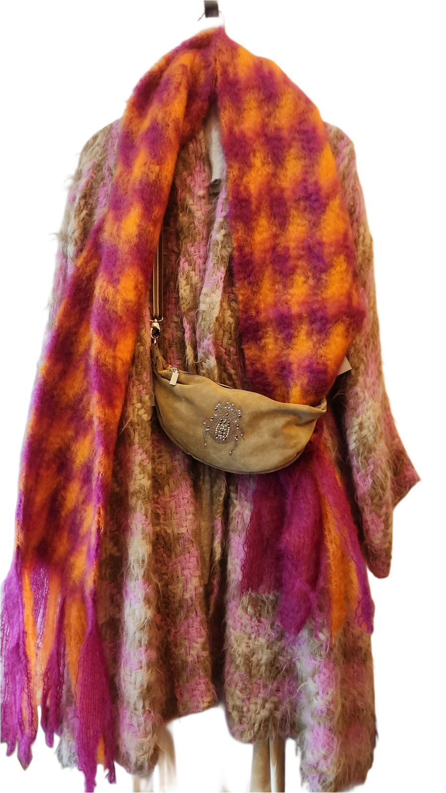 Mantas Ezcaray Scarf (Mohair) - Pata De Gallo - Pg 23F