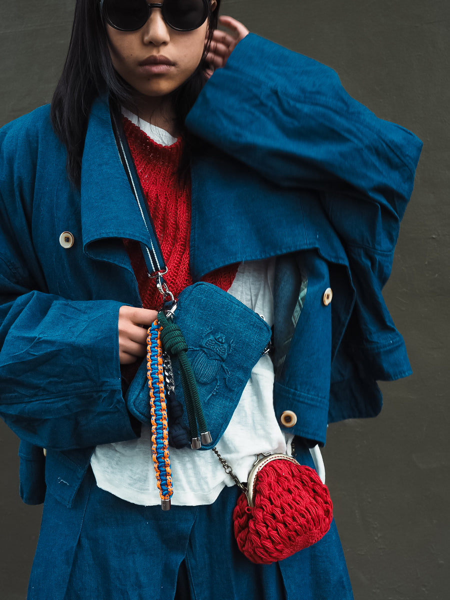 Tailored Bomber Jacket (Denim)